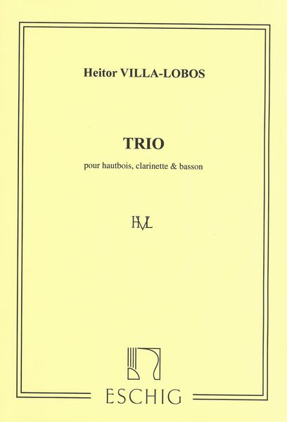 Trio : For Oboe, Clarinet And Bassoon.