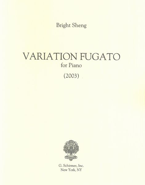 Variation Fugato : For Piano (2003).