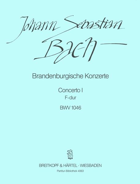 Brandenburgisches Konzert Nr. 1 F-Dur.