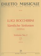 Sinfonia No. 2 C-Dur, Op. 7 (G.491) / herausgegeben von Antonio De Almeida.