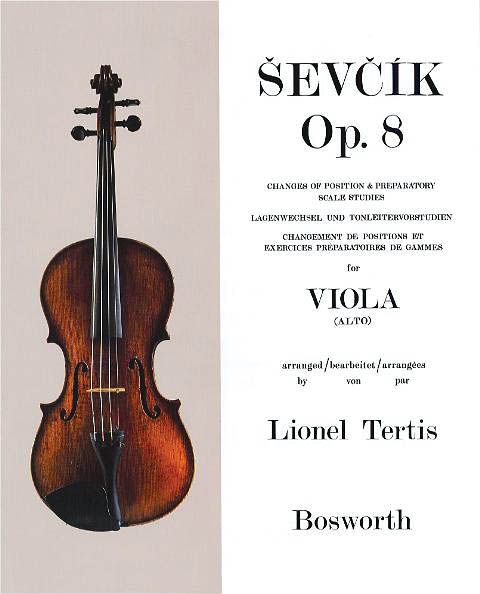 Changes Of Position and Preparatory Scale Studies, Op. 8 : For Viola / arr. Lionel Tertis.