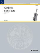 Broken Lute : For Solo Violin (2006).