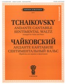 Andante Cantabile and Sentimental Waltz : For Violin and Piano / arranged by F. Laub.
