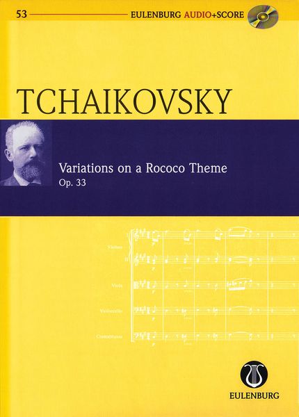 Variations On A Rococo Theme, Op. 33 : For Violoncello and Orchestra / edited by Thomas Kohlhase.