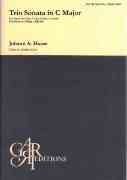 Trio Sonata In C Major : For Transverse Flute, Violin and Basso Continuo / ed. by Alejandro Garri.