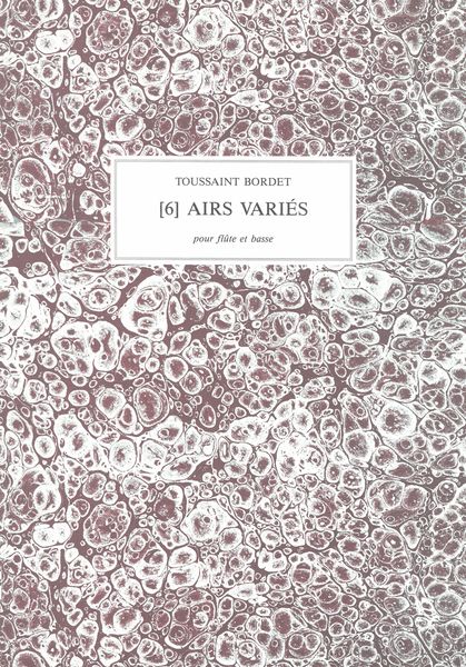 6 Airs Varies Pour Flute Et Basse.