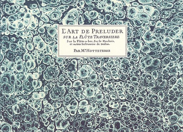 L' Art De Preluder Sur la Flute Traversiere.
