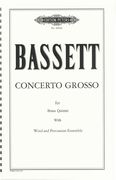 Concerto Grosso : For Brass Quintet With Wind and Percussion Ensemble.