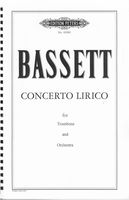 Concerto Lirico : For Trombone and Orchestra.