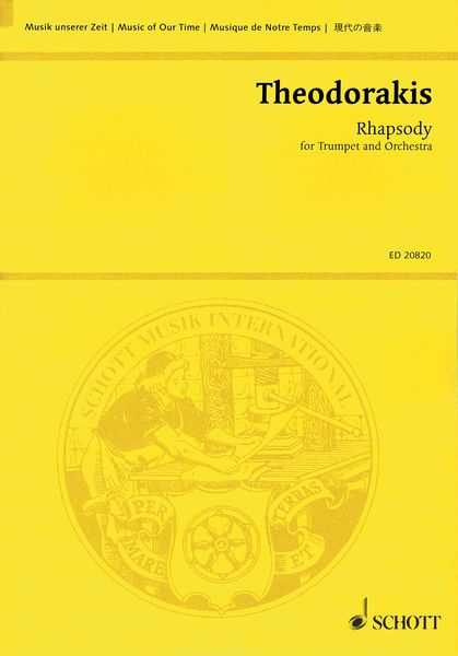Rhapsody : For Trumpet and Orchestra / arranged by Robert Gulya (2008).