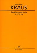 Streichquartett In D, Op. 1, 4, Vb 184 / edited by Sonja Gerlach.