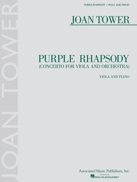 Purple Rhapsody : Concerto For Viola and Orchestra (2005) - reduction For Viola and Piano.