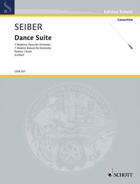 Dance Suite - 7 Moderne Tänze : Für Orchester (1935) / arranged by Wolfgang Lichter.