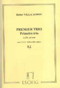Trio No. 1 In C Minor : For Violin, Violoncello and Piano (1911).