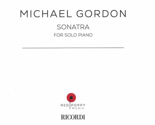 Sonatra : For Piano Solo (2004).