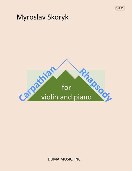 Carpathian Rhapsody : For Violin and Piano.