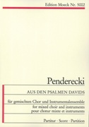 Aus Den Psalmen Davids : For Mixed Choir and Instrumental Ensemble.