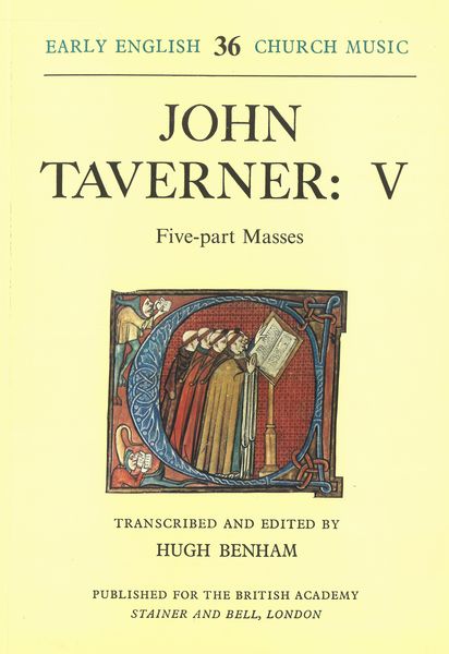 Five-Part Masses (V) / transcribed & edited by Hugh Benham.