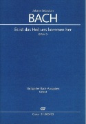 Es Ist Das Heil Uns Kommen Her, BWV 9 / edited by Tobias Gebauer.
