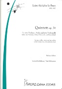 Quintett, Op. 54 : Für Zwei Violinen, Viola Und Zwei Violoncelli / edited by Barbara Gabler.