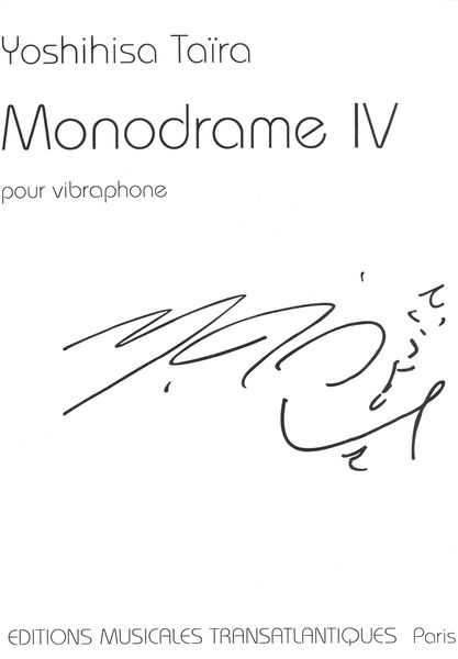 Monodrame IV : For Solo Vibraphone.