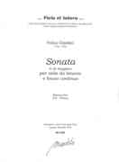Sonata In Fa Maggiore : For Viola Da Braccio E Basso Continuo / edited by Alessandro Bares.