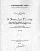 Six Grandes Etudes Caracteristiques, Op. 33 : Per Violoncello Con Accompagnamento Di Un...