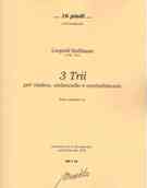 3 Trii : Per Violino, Violoncello E Contrabbasso / edited by Alessandro Bares.