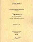 Concerto In Sol Maggiore : Per Oboe, Archi E Basso Continuo / edited by Alessandro Bares.