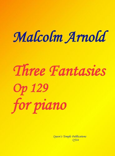 Three Fantasias : For Piano.
