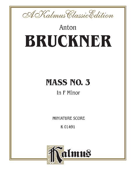 Mass No. 3 In F Minor.