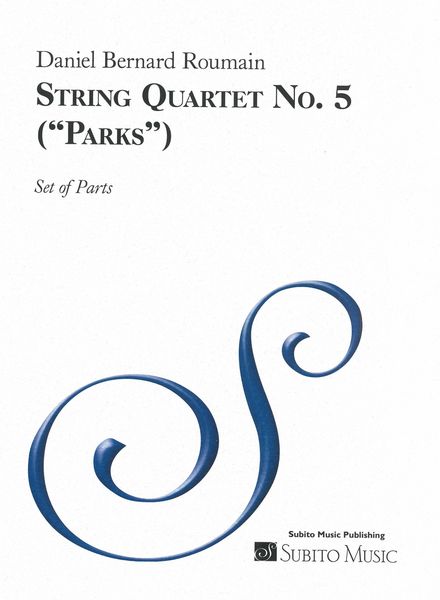 String Quartet No. 5 (Parks) (2005).