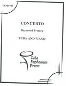 Concerto : For Tuba and Orchestra - reduction For Tuba and Piano.