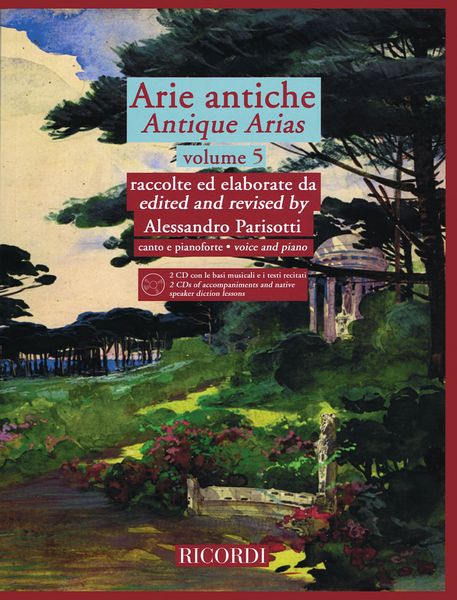Arie Antiche, Vol. 5 / edited and Revised by Alessandro Parisotti.