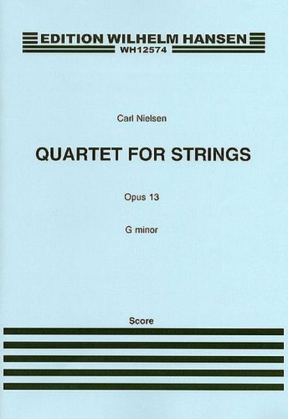 String Quartet In G Minor, Op. 13.