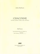 Chaconne : For Flute, Clarinet and Bass Clarinet, Violin, Cello and Piano (2001).