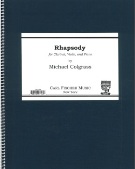 Rhapsody : For Clarinet, Violin and Piano (1962).