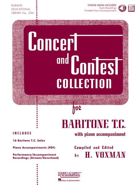 Concert and Contest Collection : For Baritone T. C.