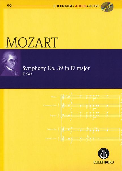 Symphony No. 39 In E Flat Major, K. 543 / edited by Richard Clarke.