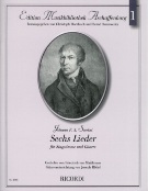 Sechs Lieder : Für Singstimme Und Gitarre / edited by Christoph Hornbach and Bernd Nonnweiler.