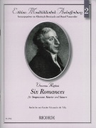 Six Romances : Für Singstimme, Klavier Und Gitarre / ed. Christoph Hornbach and Bernd Nonweiler.