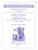 Serenading Song : For Soprano and Bass Voices, 2 Alto Recorders and Basso Continuo.