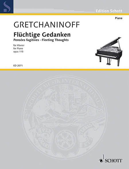 Flüchtige Gedanken, Op. 115 : Skizzen Für Klavier.