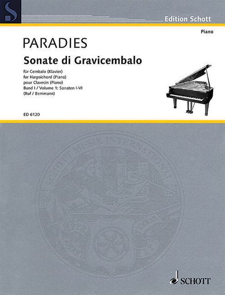 Sonate Per Gravicembalo, Band 1 : Sonaten 1-6.
