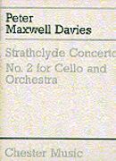 Strathclyde Concerto No. 2 (1988) : reduction For Violoncello and Piano.