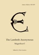 Lambeth Anonymous : Magnificat I / edited by Nick Sandon.