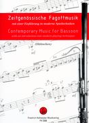 Contemporary Music For Bassoon For Education - With An Introduction Into Modern Playing Techniques.