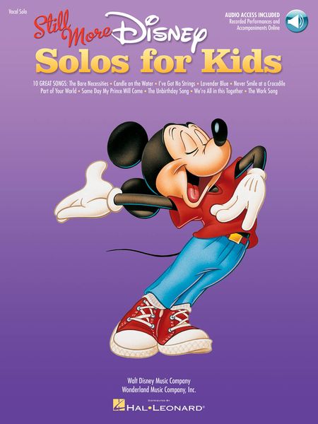 Still More Disney Solos For Kids.