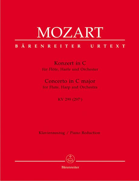 Concerto In C Major, K. 299 : For Flute, Harp and Orchestra - Piano reduction.
