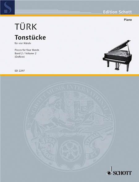 Tonstücke, Vol. 2 : For Piano, Four Hands.